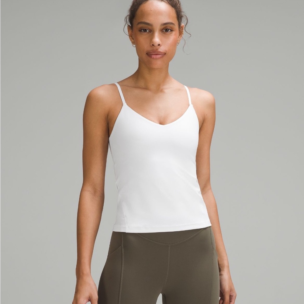 White Lululemon Tank